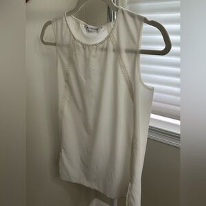 Athleta white Sleeveless Tank Top, small